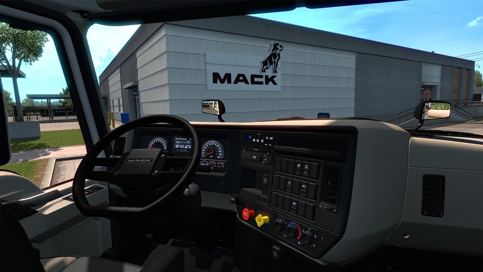 Mack Anthem Interior