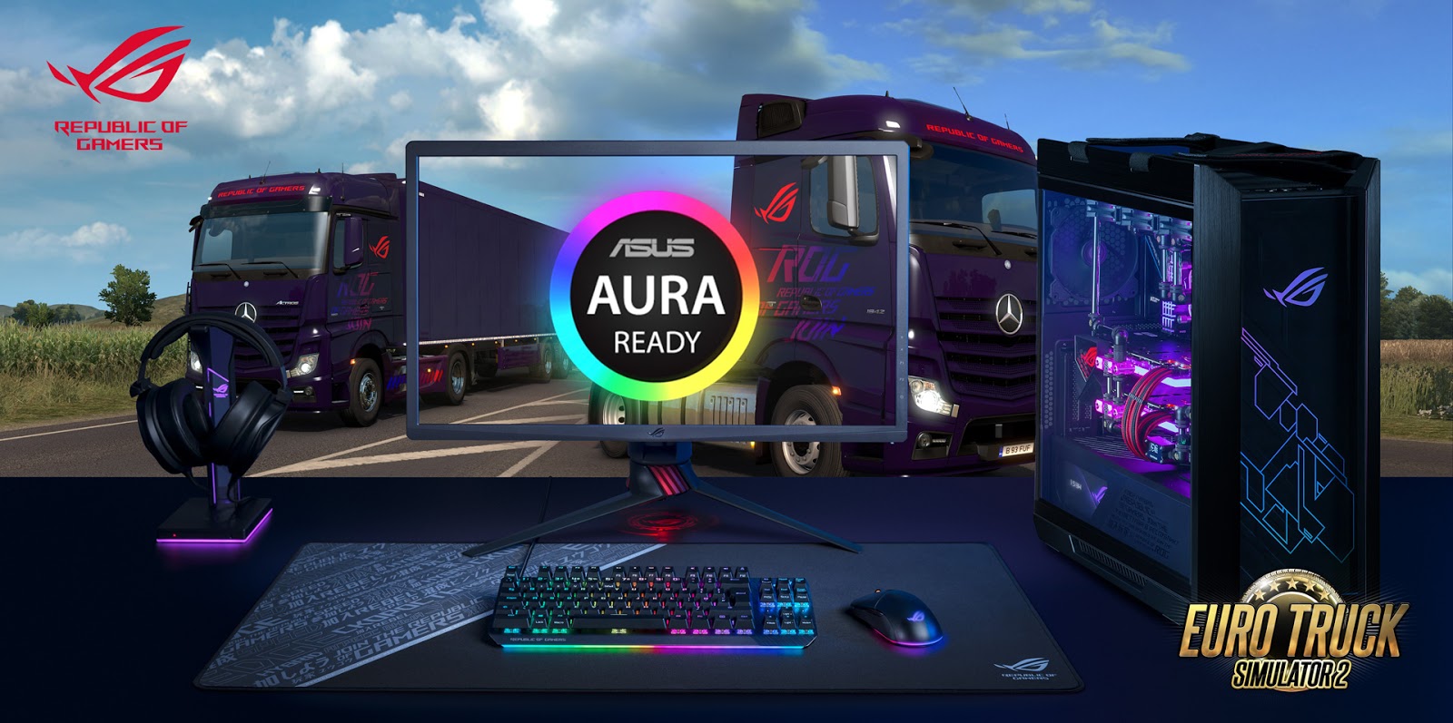 ETS 2 Ver. 1.37 Asus Aura